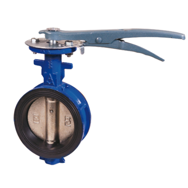 826手柄傳動對夾蝶閥